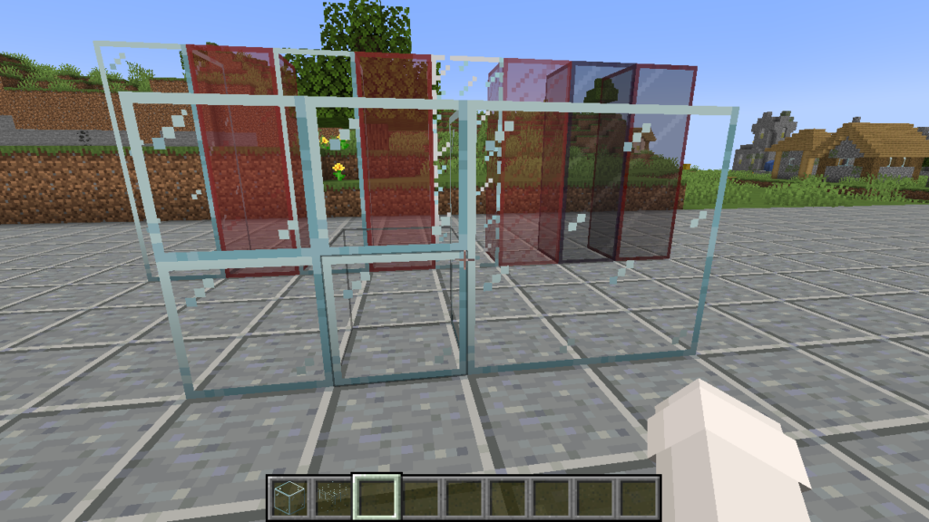 つなぎ目の無いガラスを追加するMOD「Connected Glass」【マインクラフトMOD紹介】 マイクラMOD解説屋